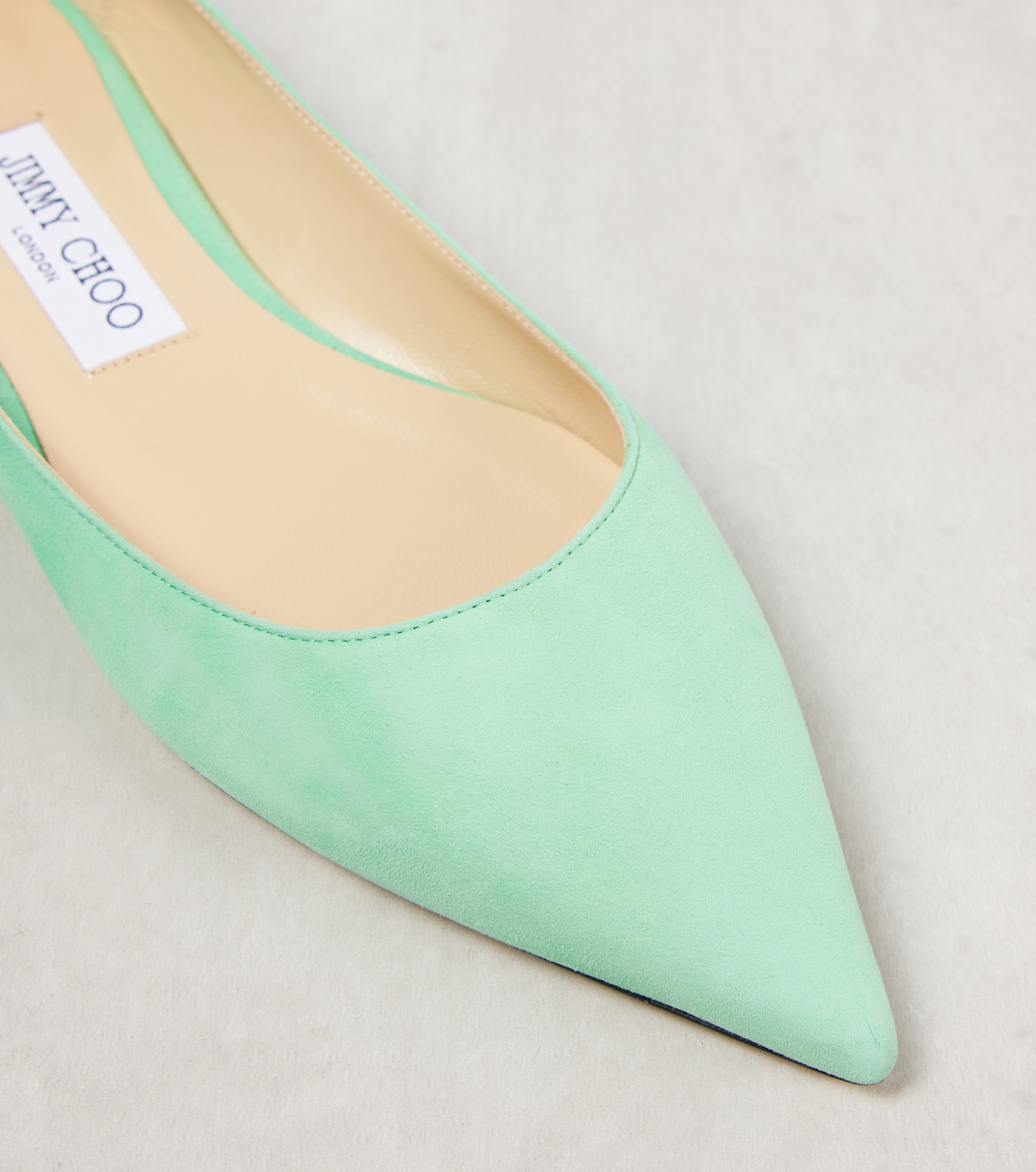 Love suede ballet flats | Jimmy Choo