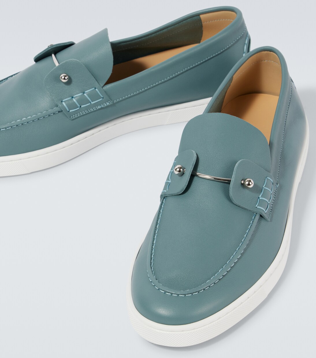 Chambeliboat leather loafers | Christian Louboutin