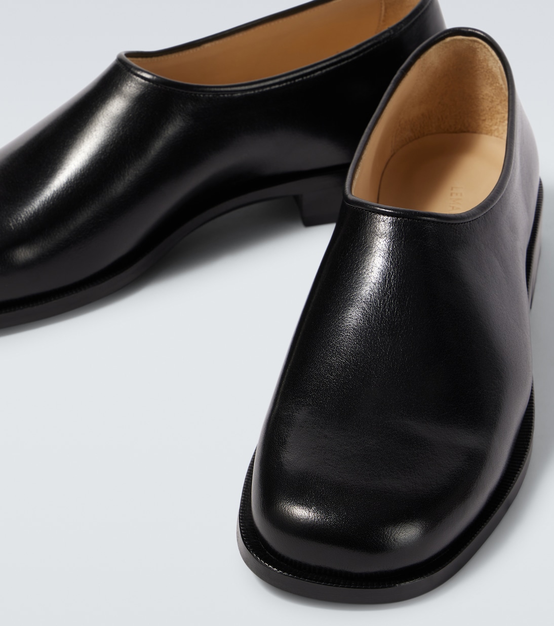 Anatomic leather slip-on loafers | Lemaire