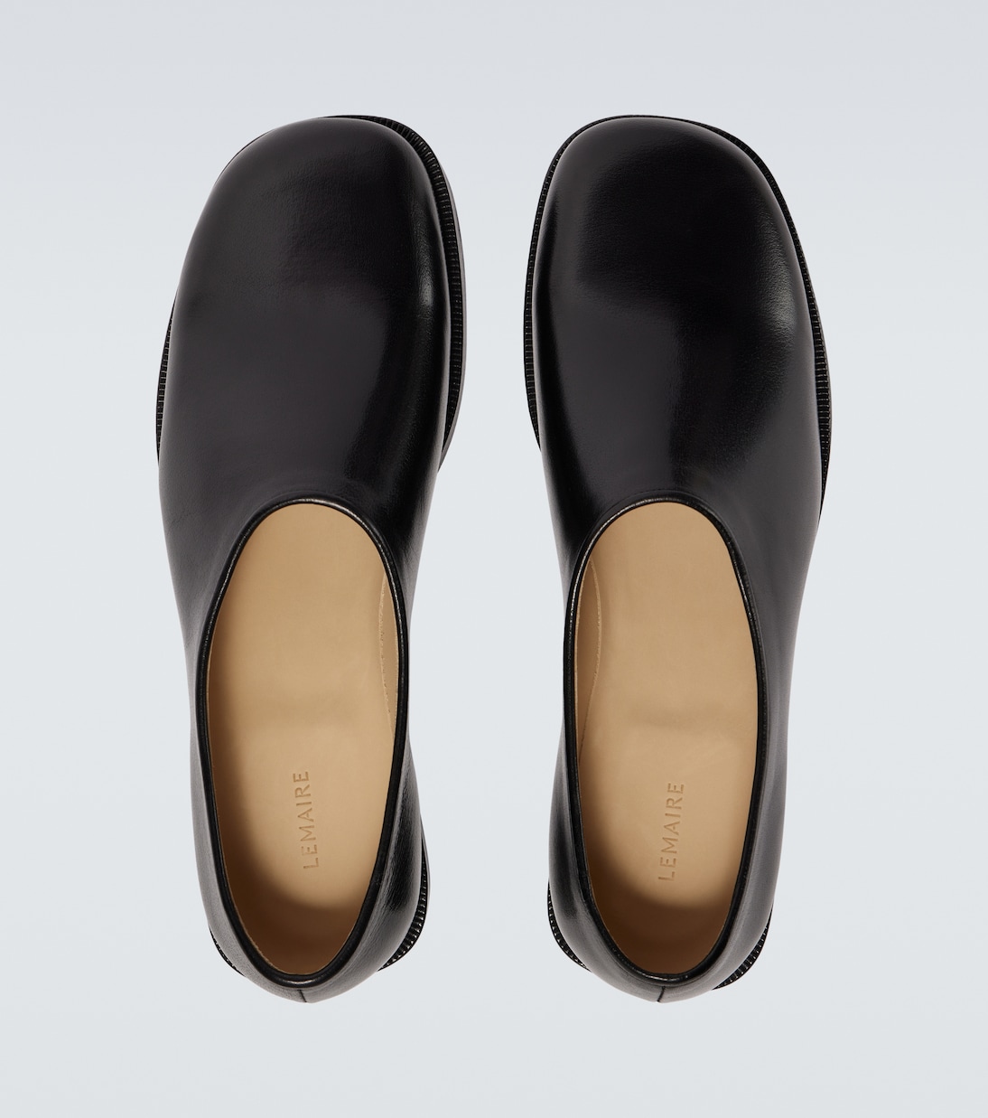 Anatomic leather slip-on loafers | Lemaire
