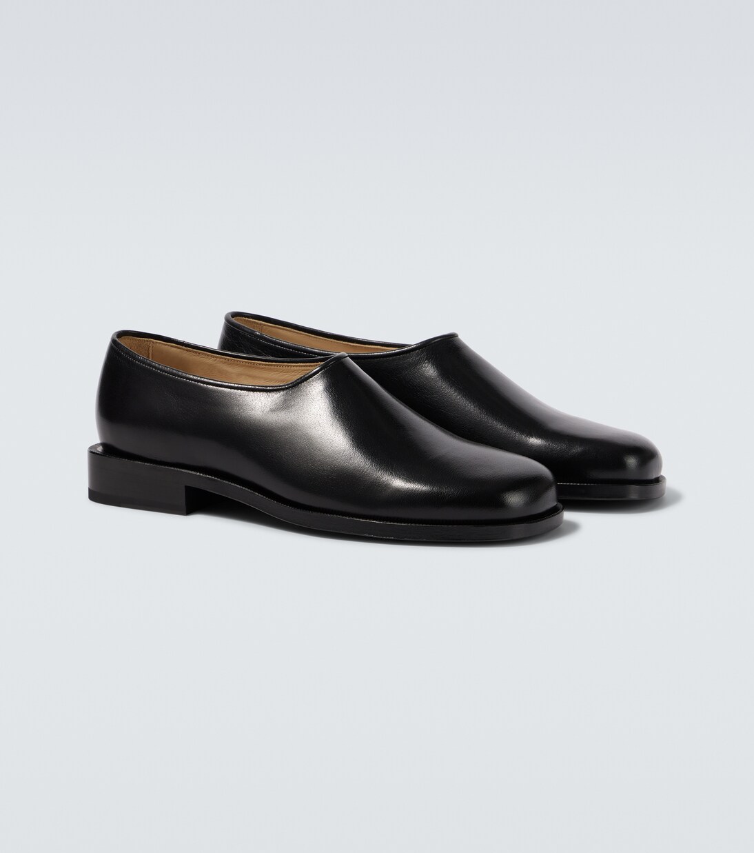 Anatomic leather slip-on loafers | Lemaire