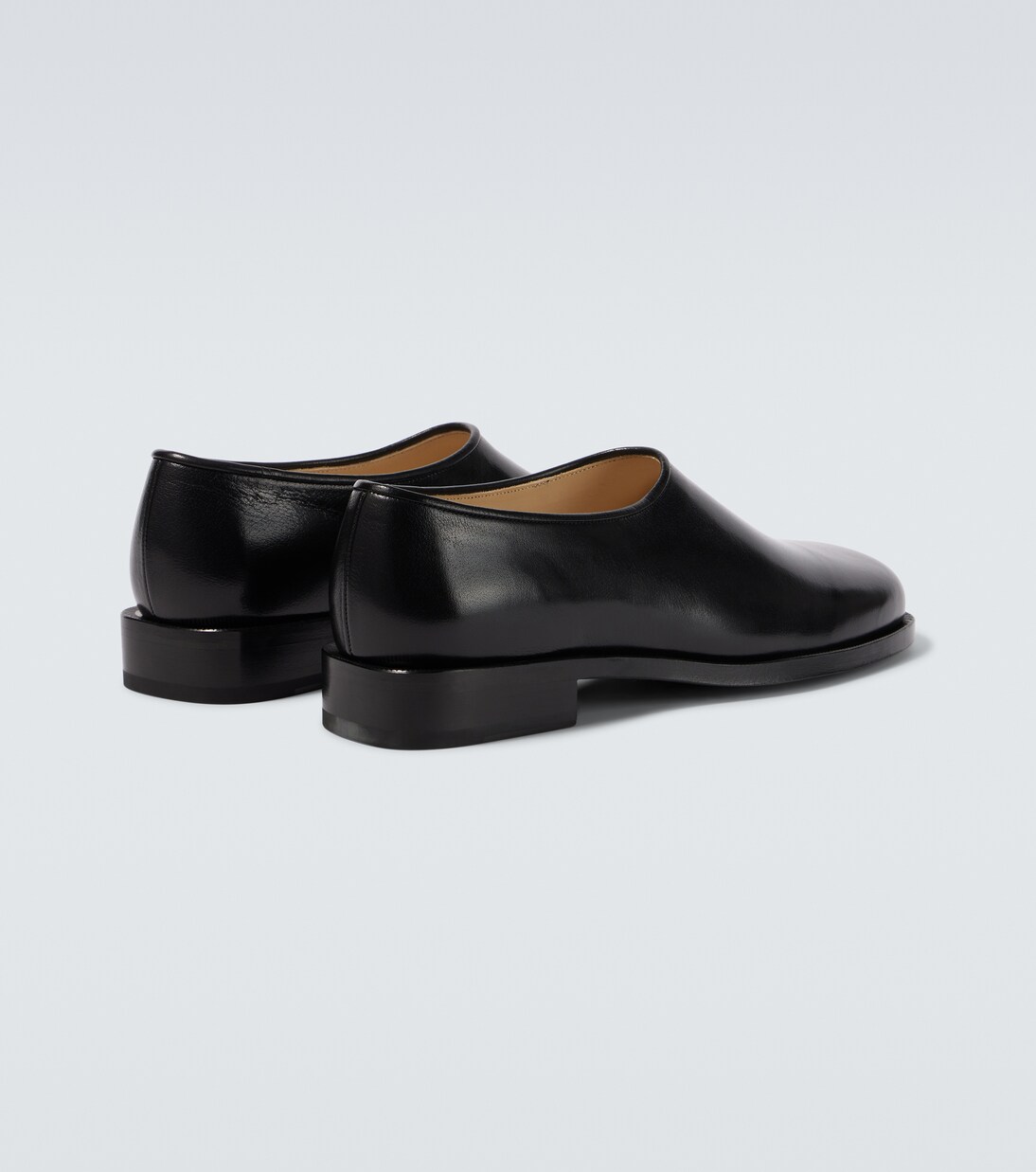 Anatomic leather slip-on loafers | Lemaire