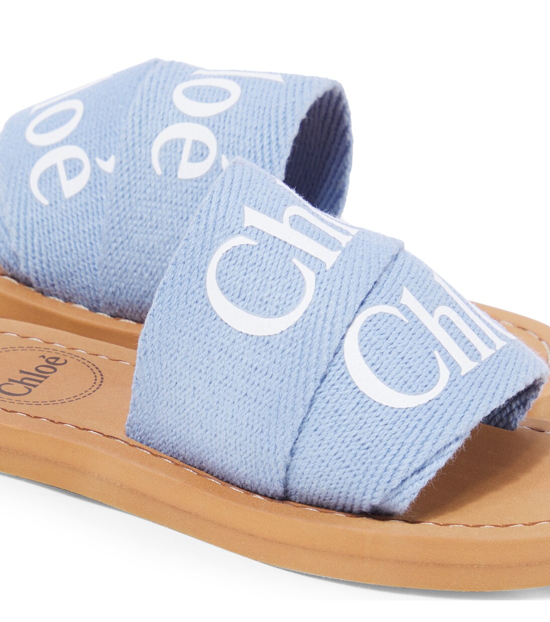 Pantoletten Chloé Woody | Chloé Kids