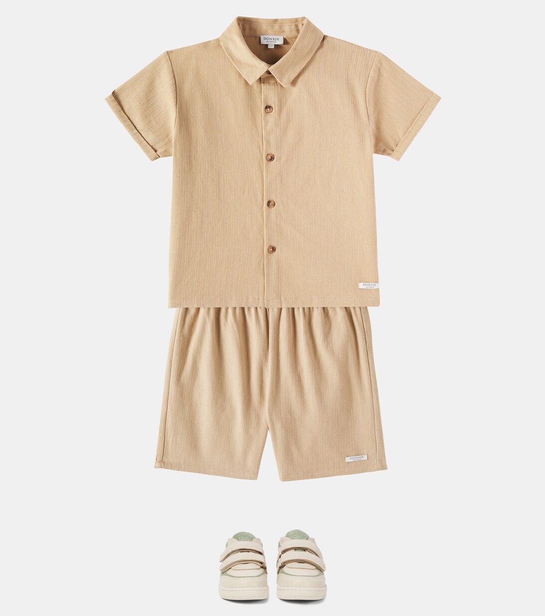 Brammie striped cotton shirt | Donsje