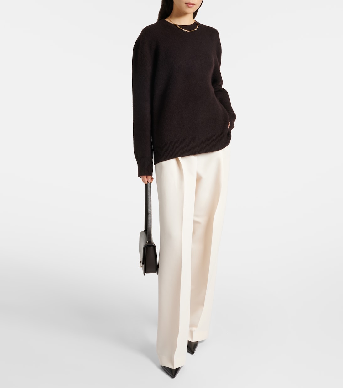 Pantalones anchos de tiro alto | Róhe