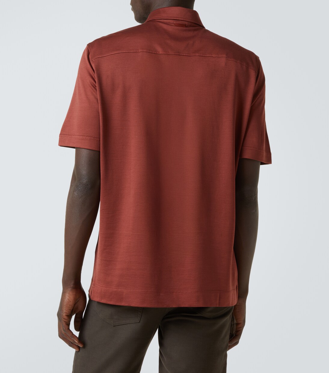 Polo in seta e cotone | Zegna