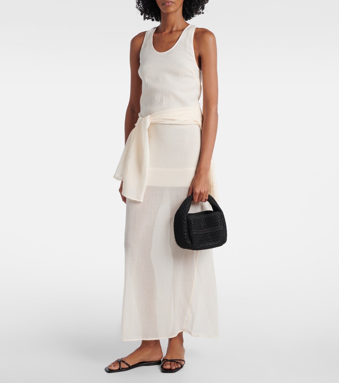 Tote Bag aus Häkelstrick | Toteme