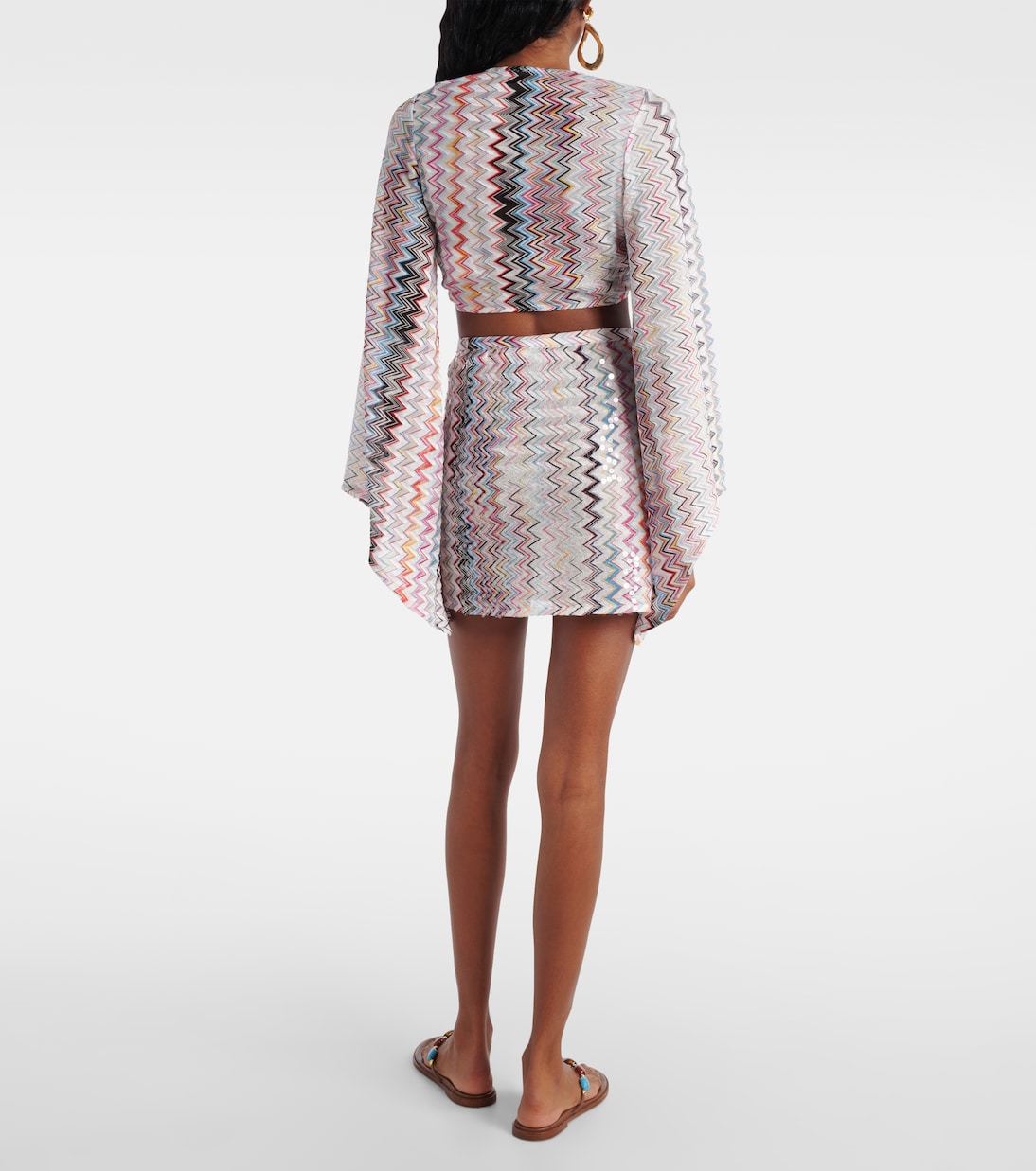Zigzag wrap skirt | Missoni