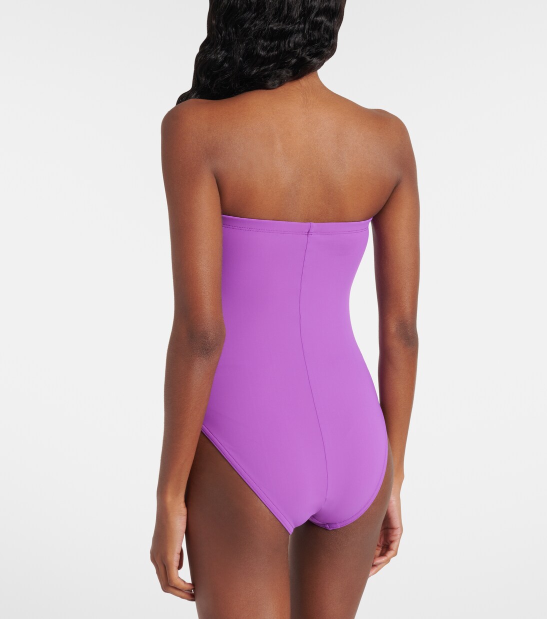 Tess floral-appliqué swimsuit | Karla Colletto