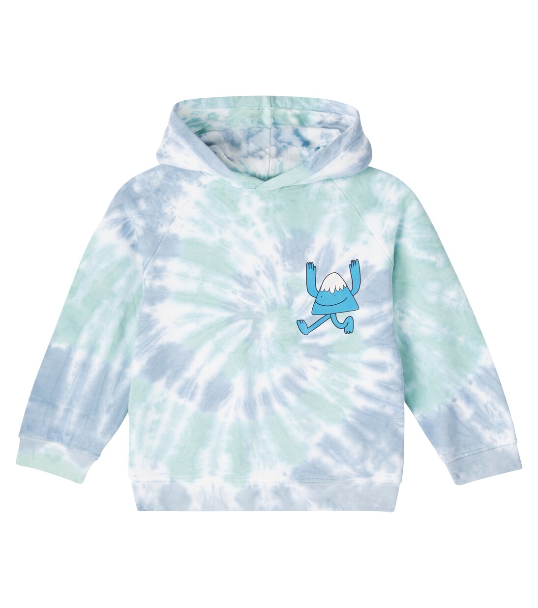 Tie-dye cotton jersey hoodie | Stella McCartney Kids