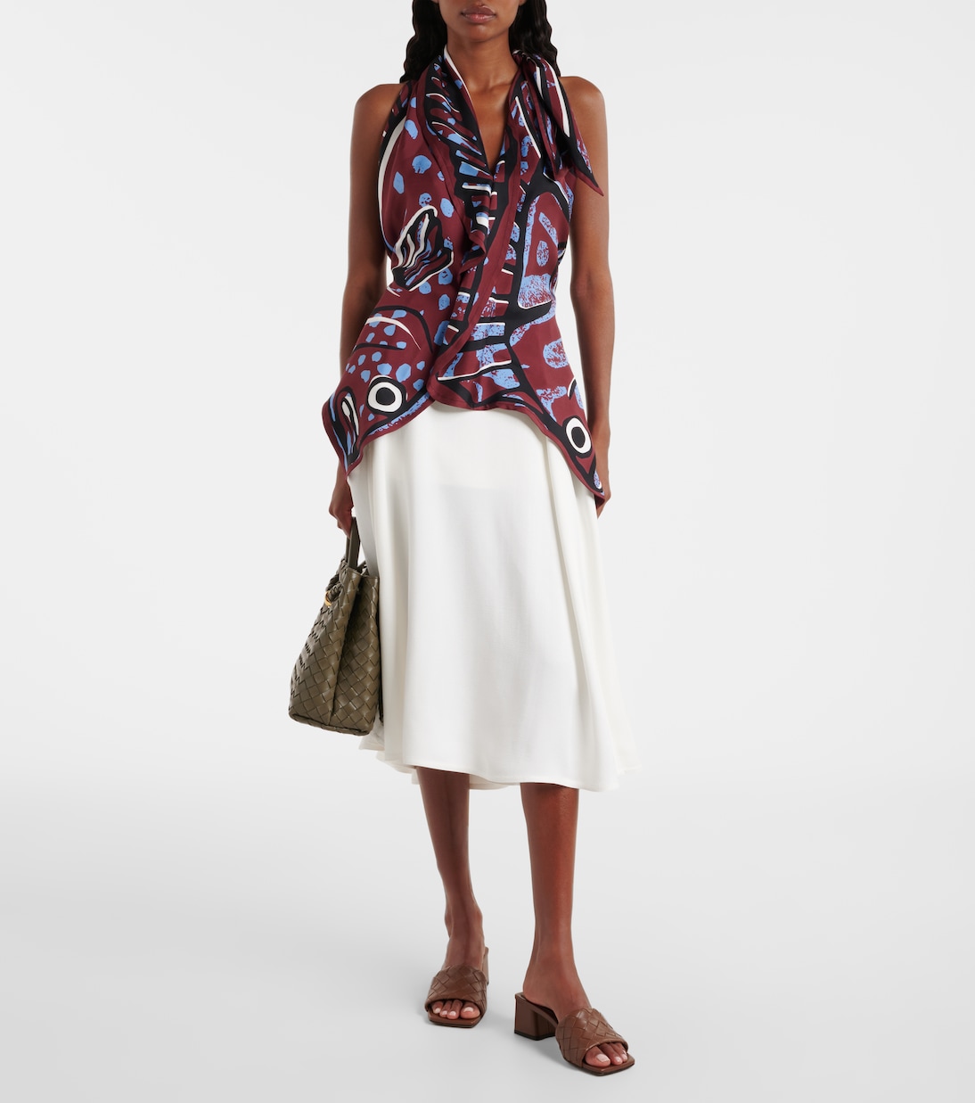 Parco 45 Intrecciato leather mules | Bottega Veneta