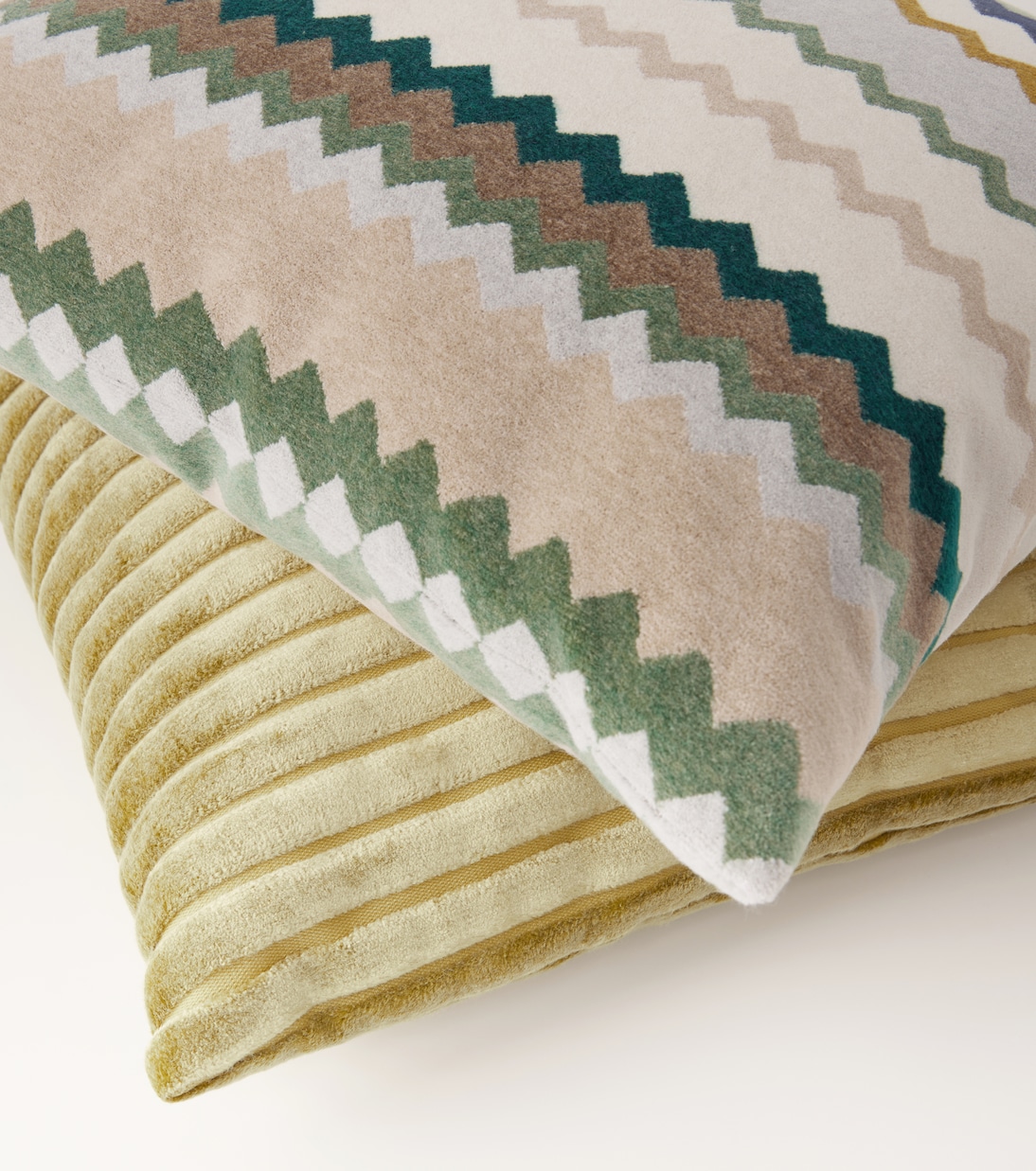 Dune Zigzag cushion | Missoni