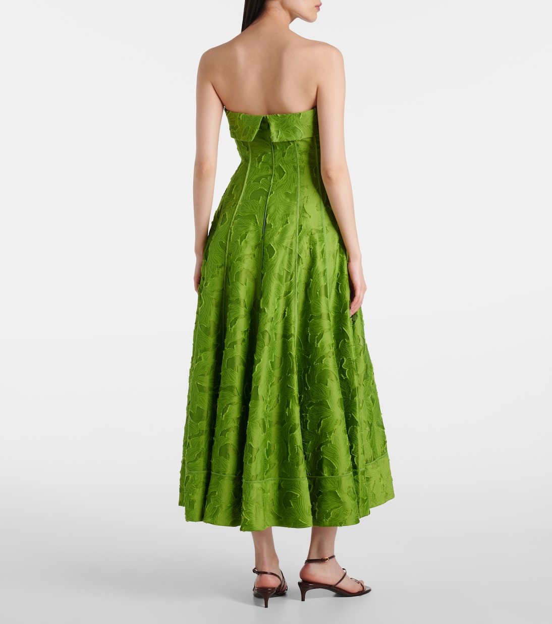 Robe bustier Imogen en jacquard | Simkhai