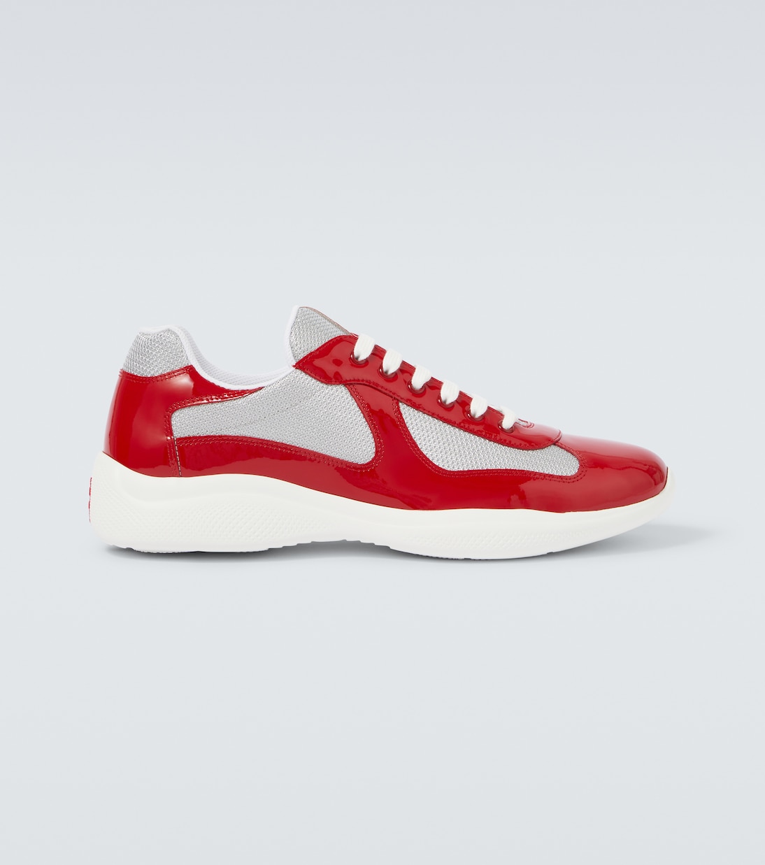 America's Cup leather-trimmed sneakers | Prada