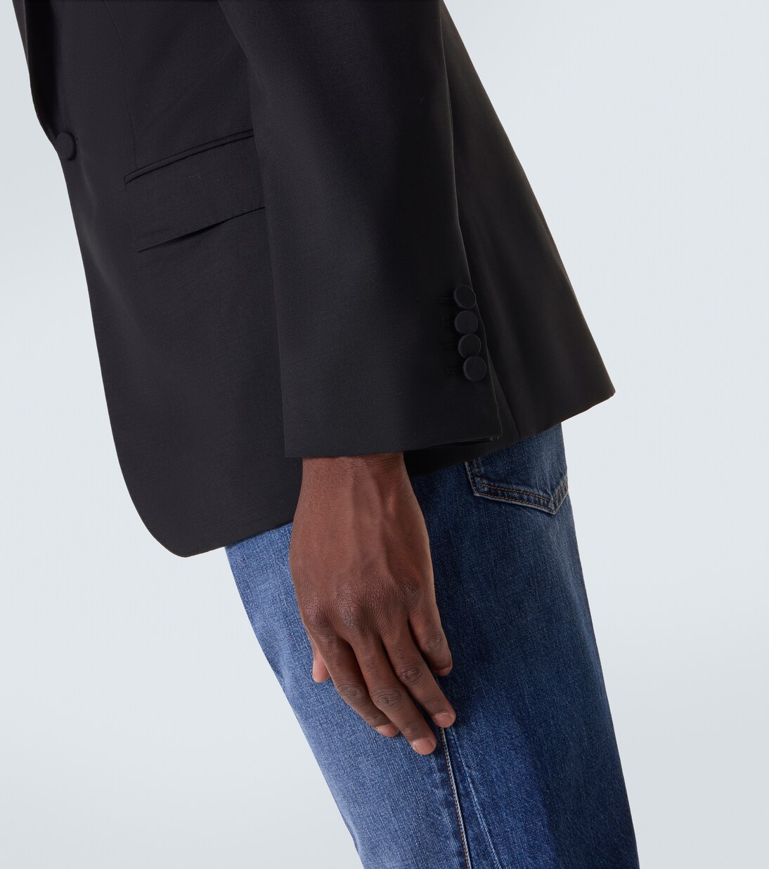 Wool and mohair tuxedo jacket | Givenchy