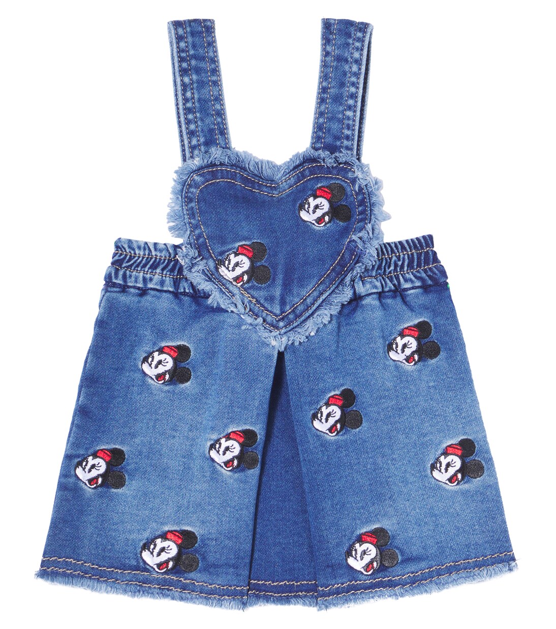 x Disney® Baby embroidered denim skirt | Monnalisa