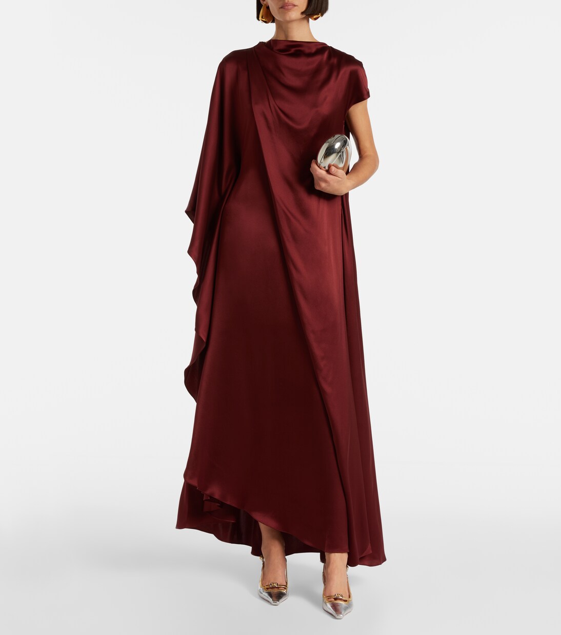 Robe longue Hiba en soie | Roksanda