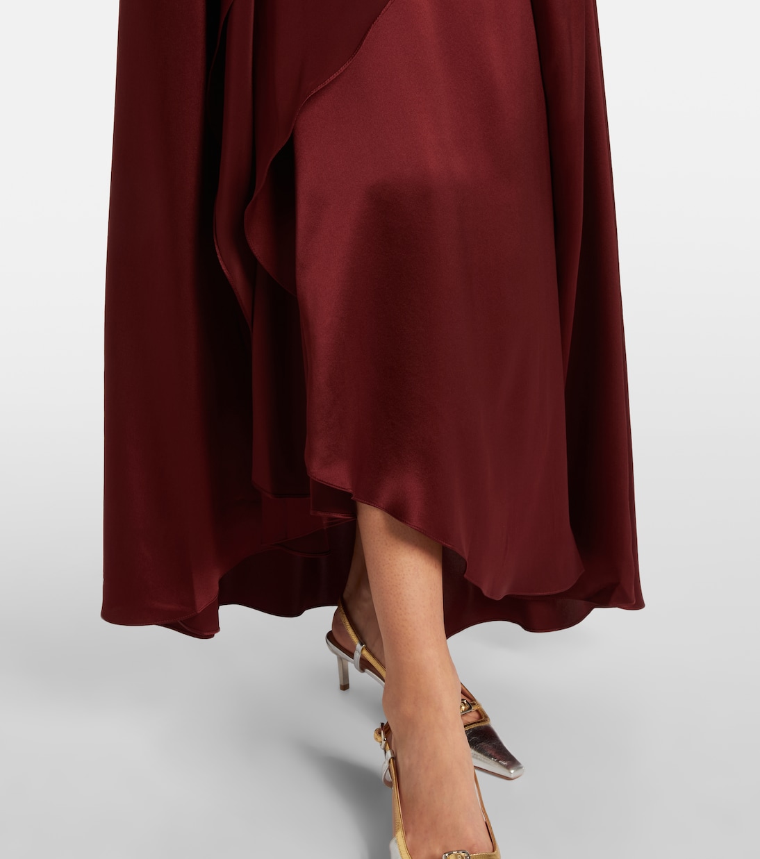 Robe longue Hiba en soie | Roksanda