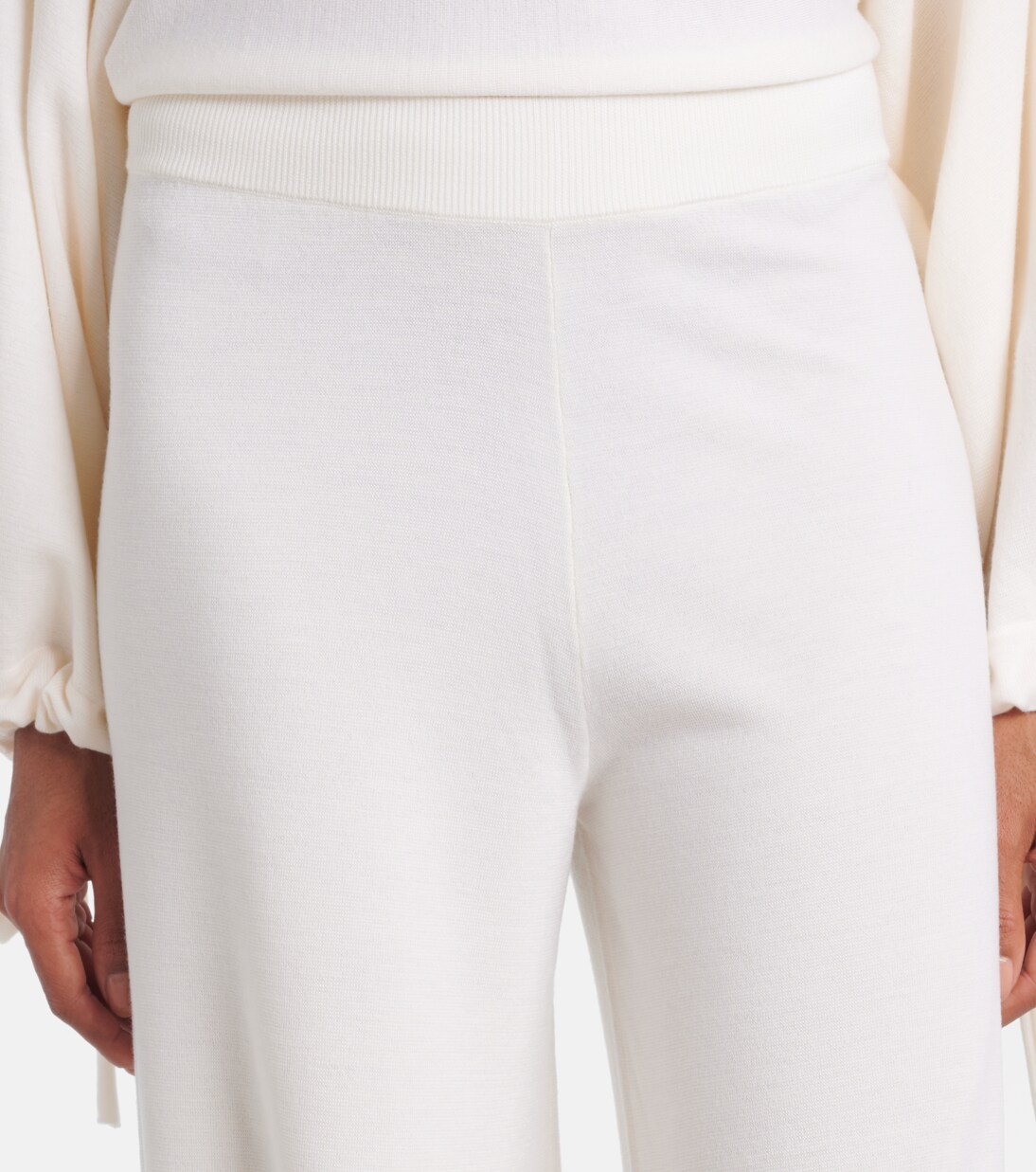 Weite Hose aus Schurwolle | Max Mara