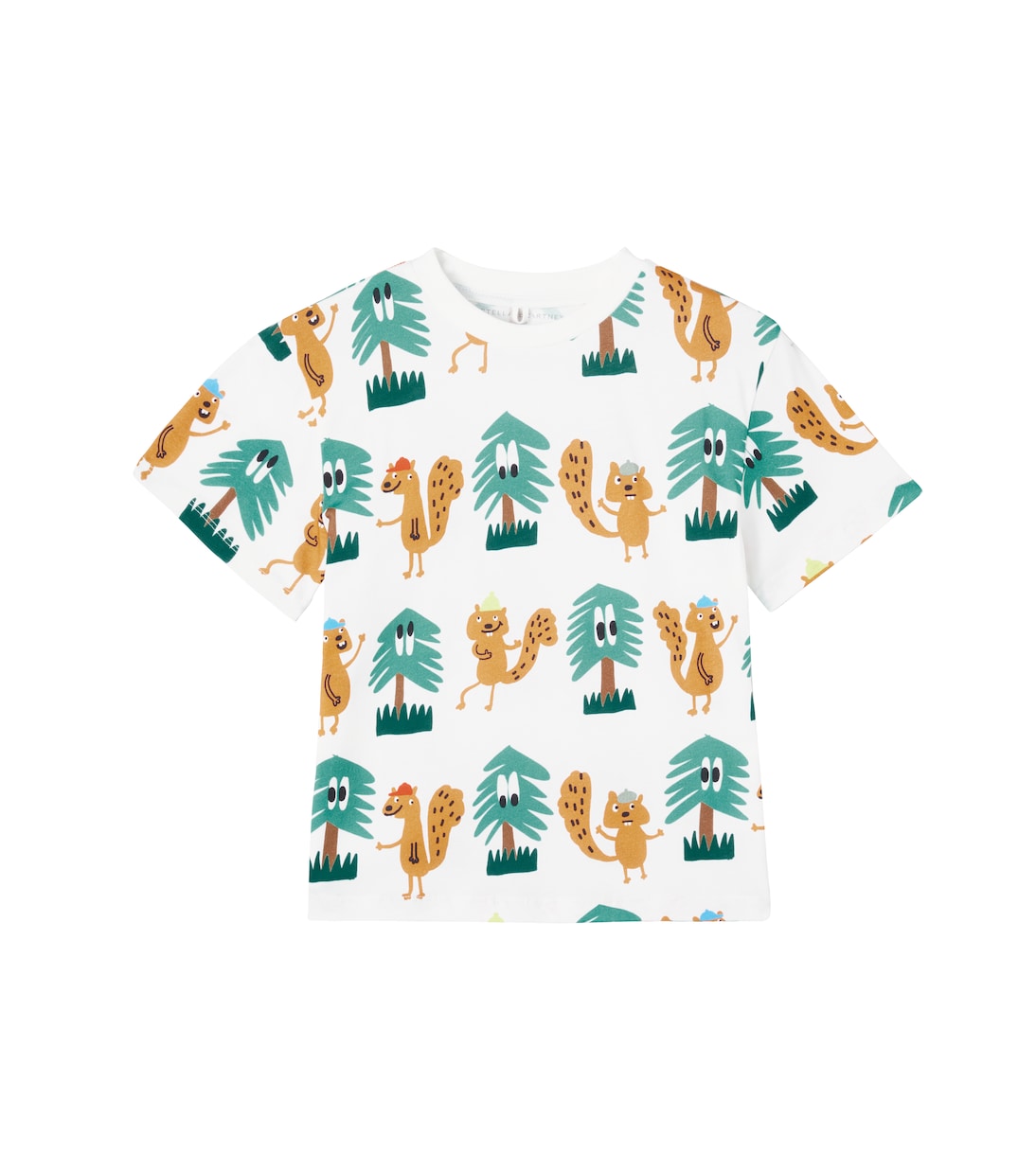 Printed cotton jersey T-shirt | Stella McCartney Kids