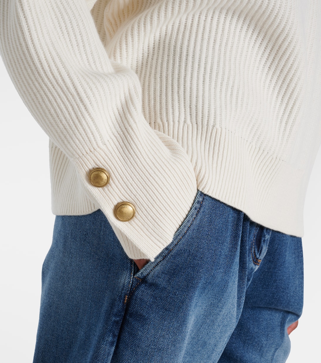 Jersey de lana, cachemir y seda | Brunello Cucinelli