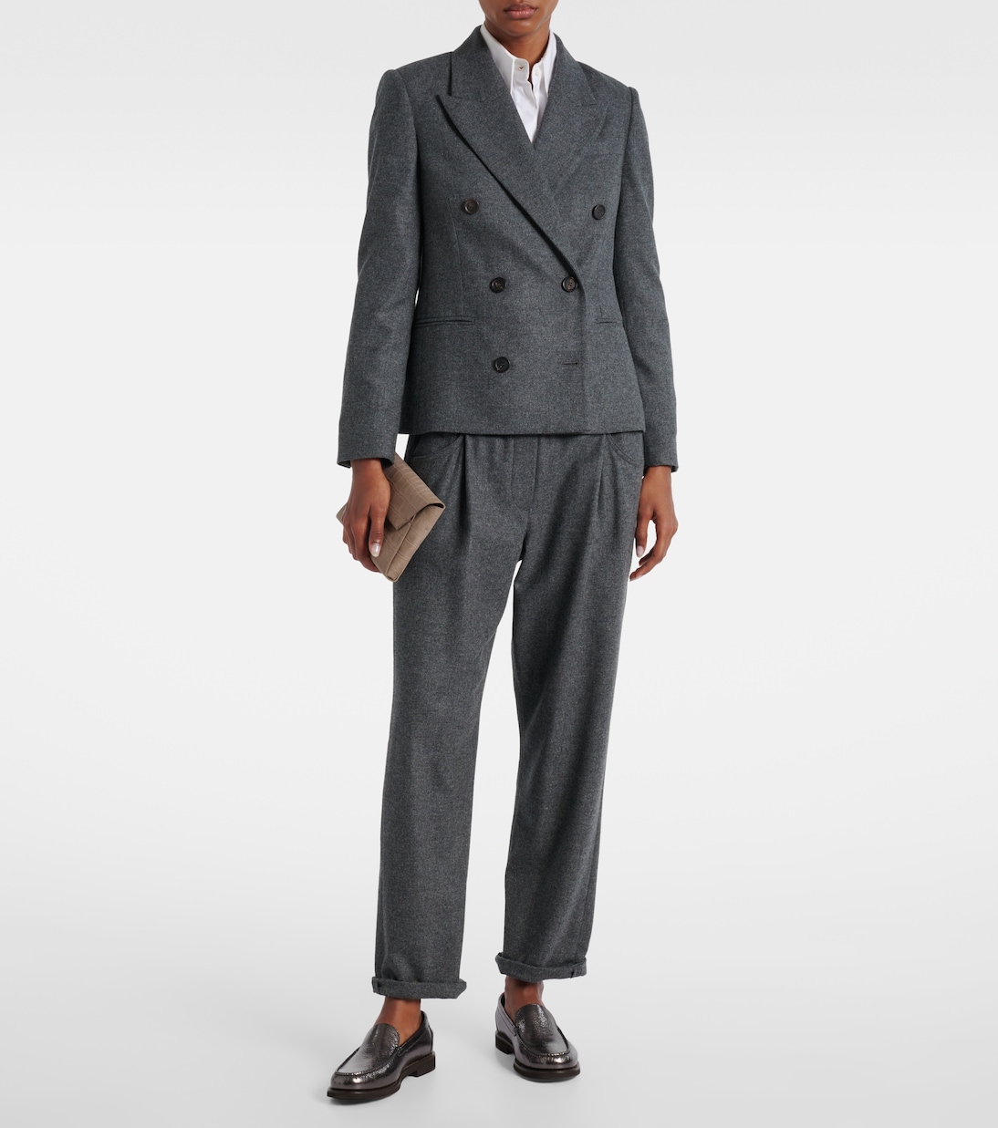 Wool and cashmere blazer | Brunello Cucinelli