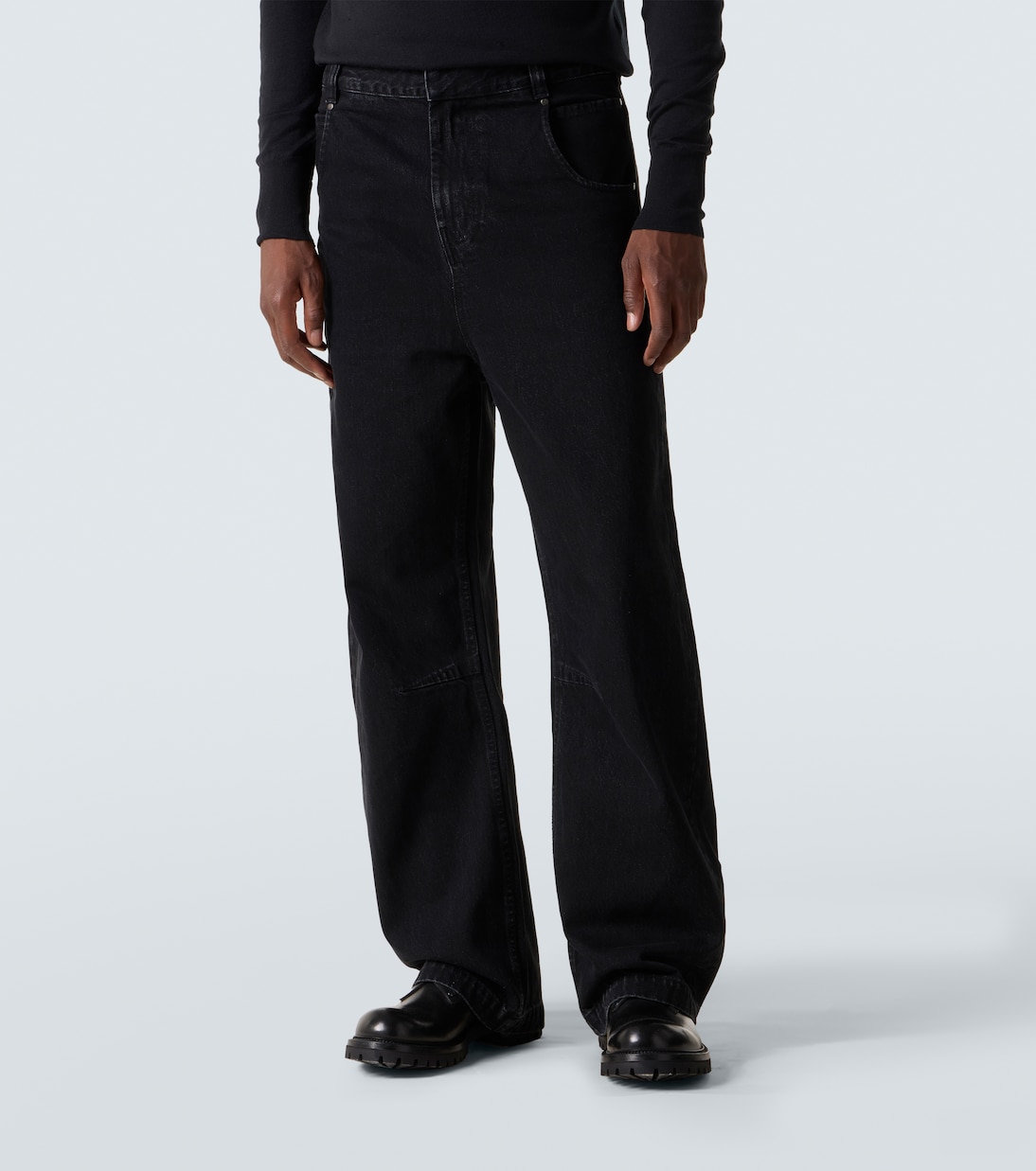 Mid-rise straight jeans | Entire Studios