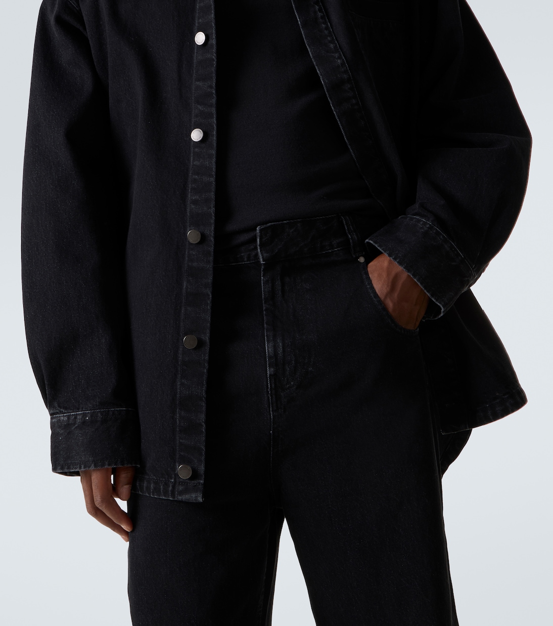 Mid-rise straight jeans | Entire Studios