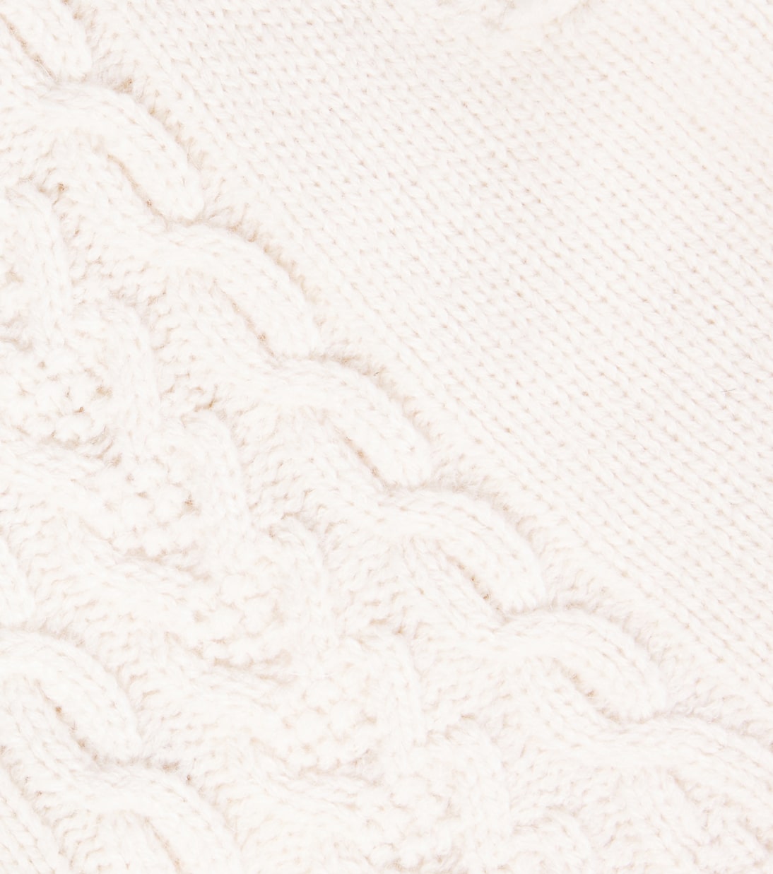 Cable-knit hood | Louise Misha