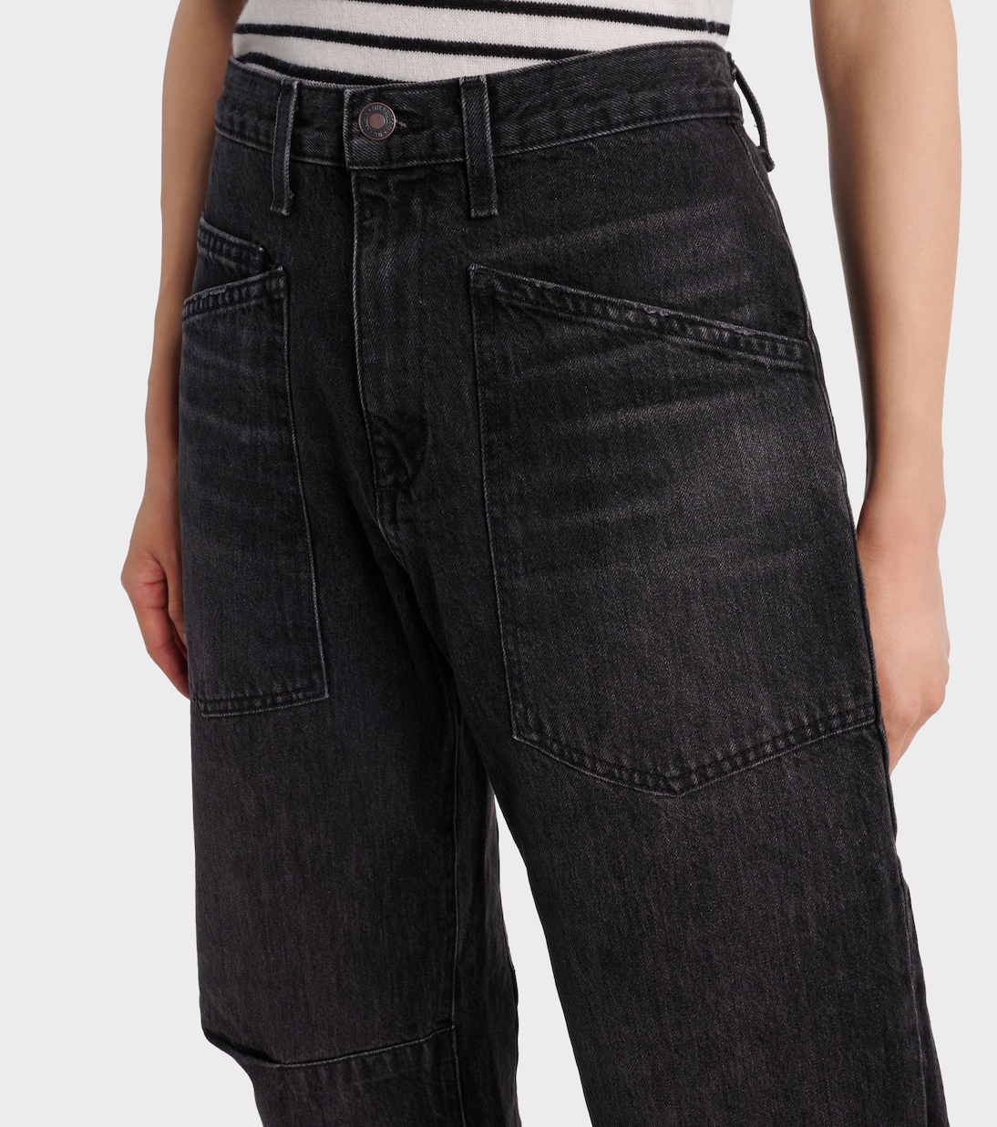 Jeans Shon a vita media e gamba barrel | Nili Lotan