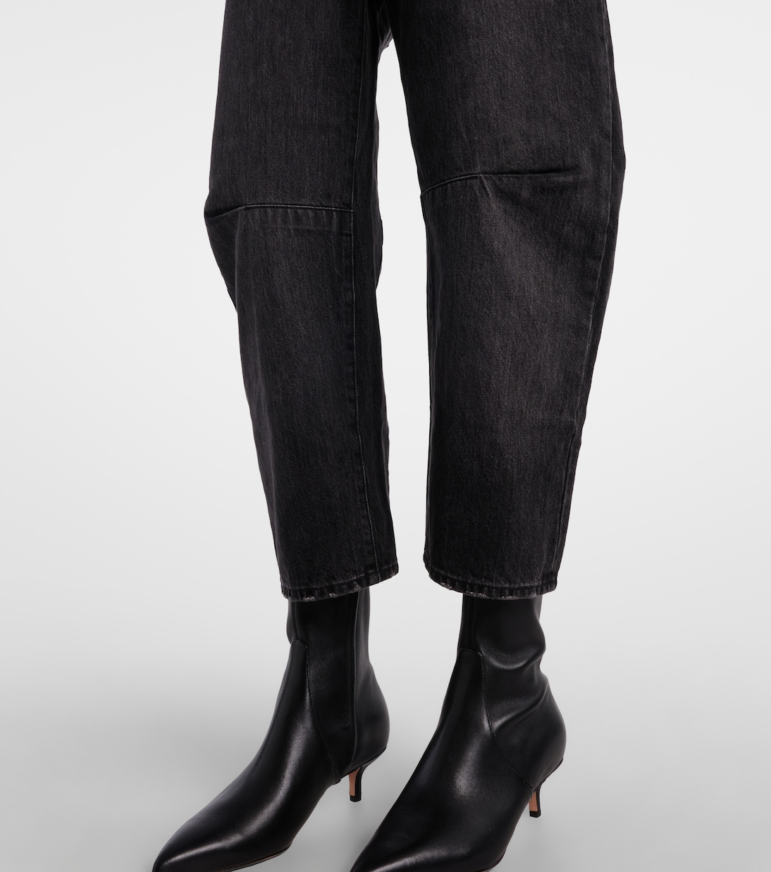 Jeans Shon a vita media e gamba barrel | Nili Lotan