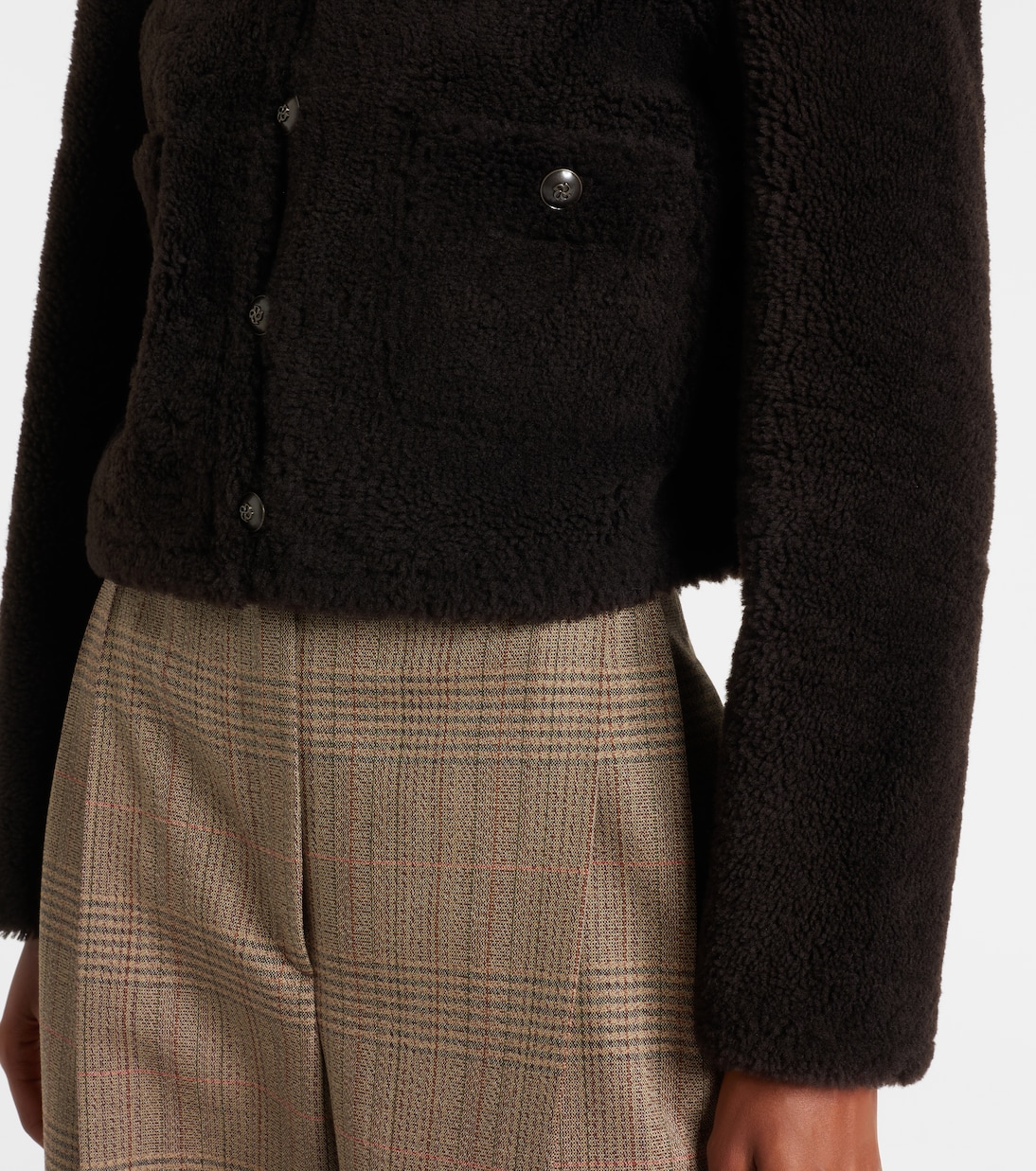 Soft Touch cropped reversible leather jacket | Dorothee Schumacher