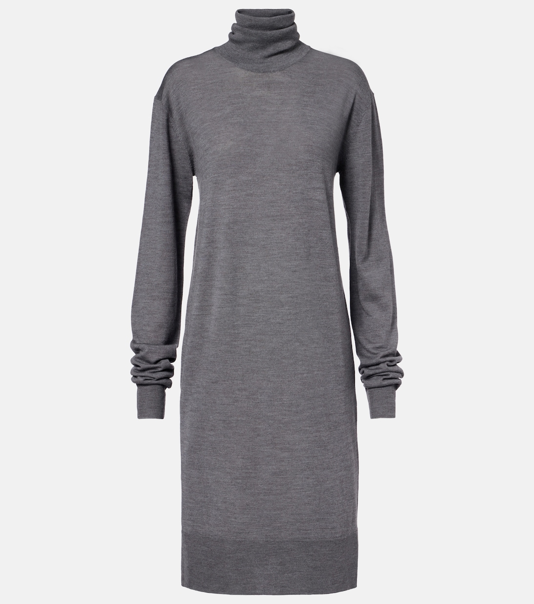 Pulloverkleid aus Wolle und Seide | Toteme