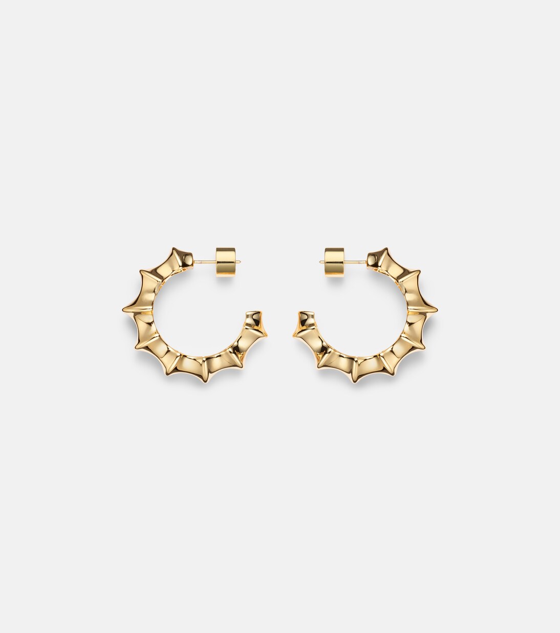 Murphy Mini gold-plated hoop earrings | Jennifer Fisher