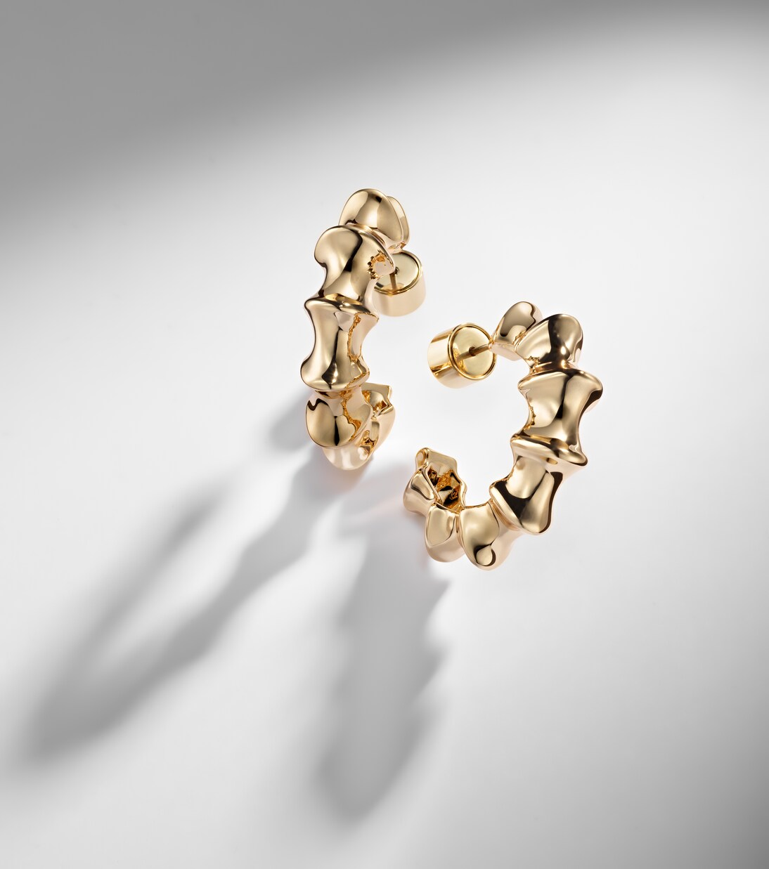 Murphy Mini gold-plated hoop earrings | Jennifer Fisher