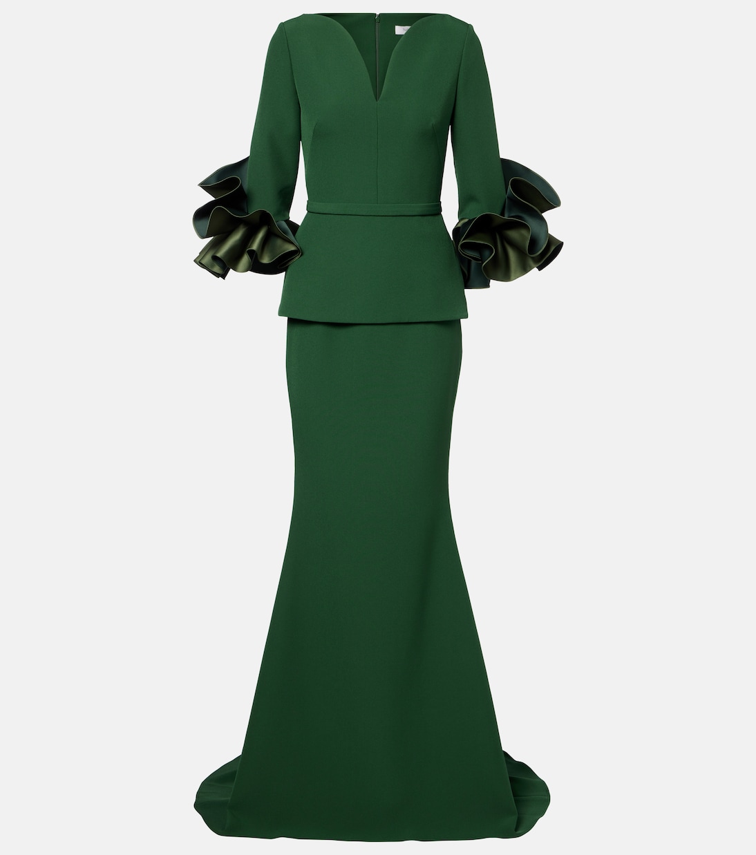 Clemenza crêpe gown | Safiyaa