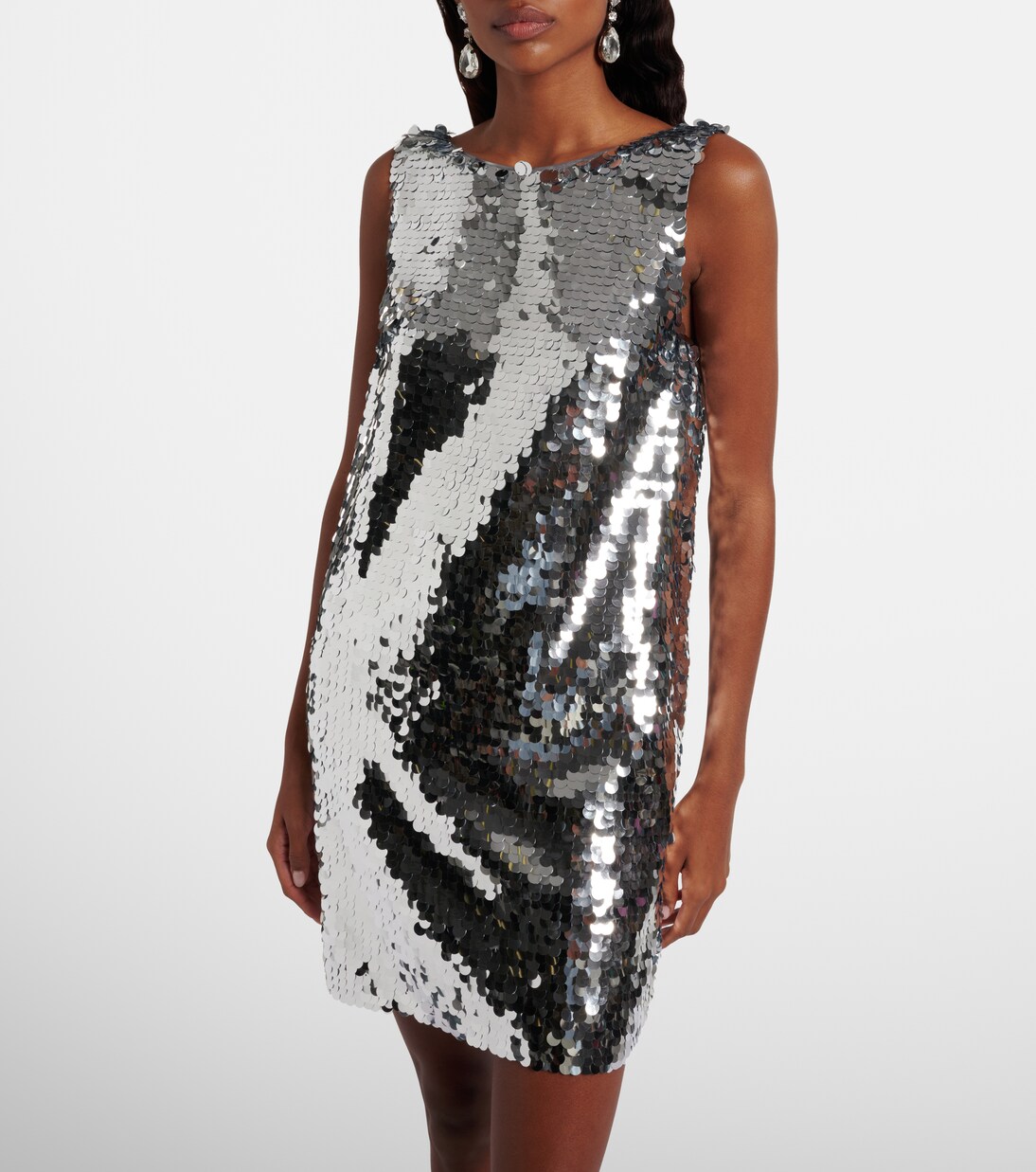 Sequined open-back minidress | Dolce&Gabbana