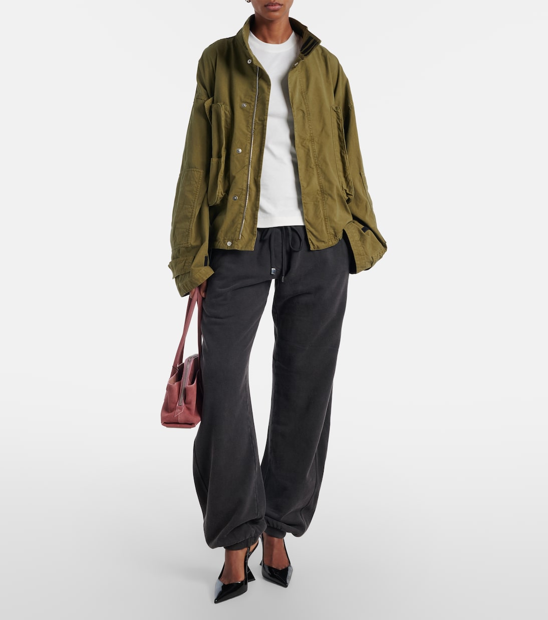 Cotton jersey sweatpants | The Attico