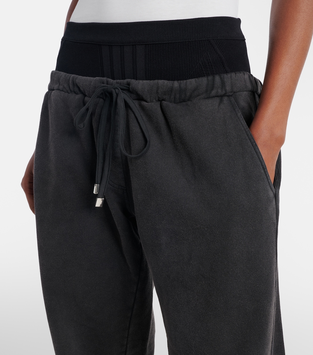 Cotton jersey sweatpants | The Attico