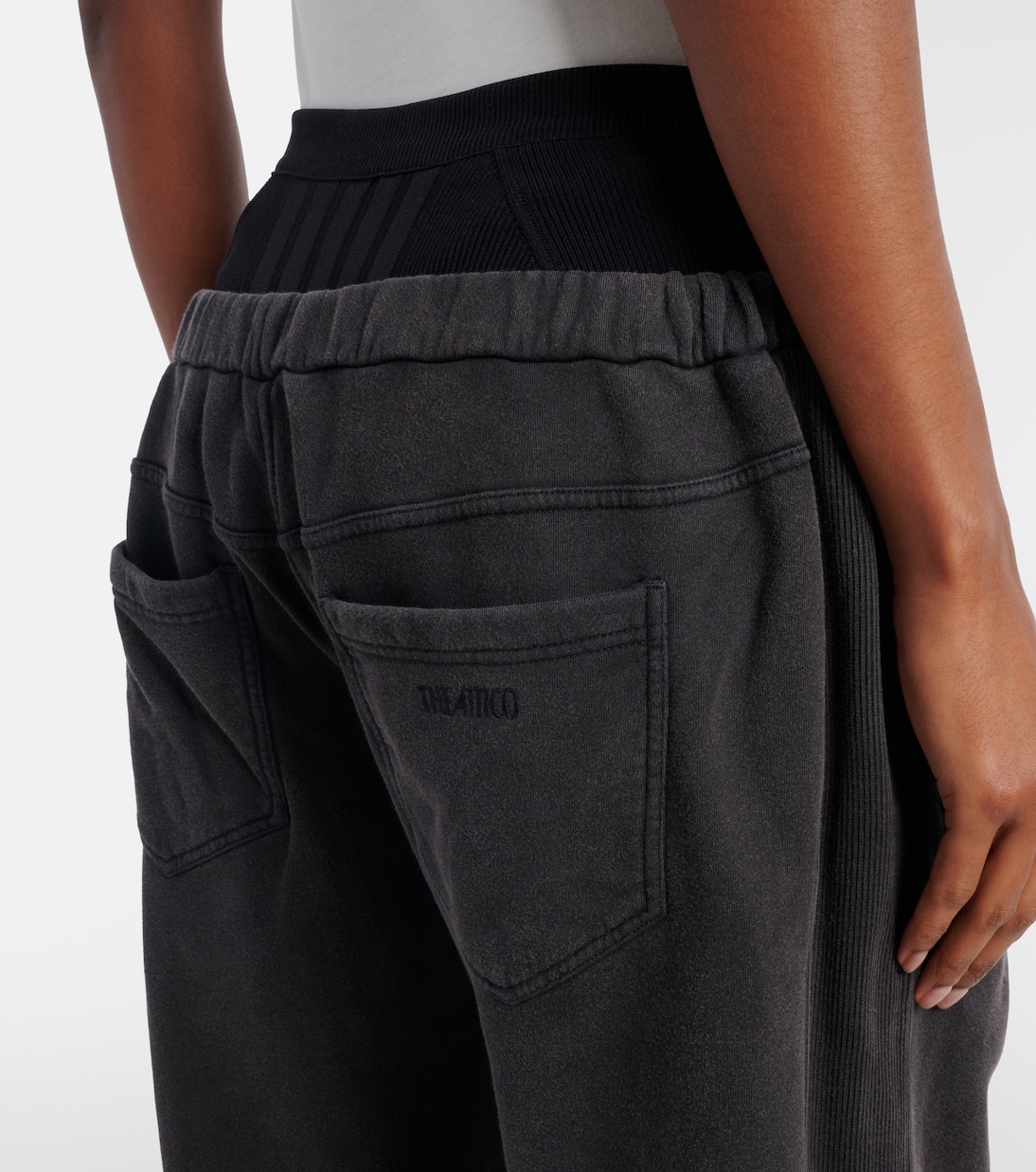 Cotton jersey sweatpants | The Attico