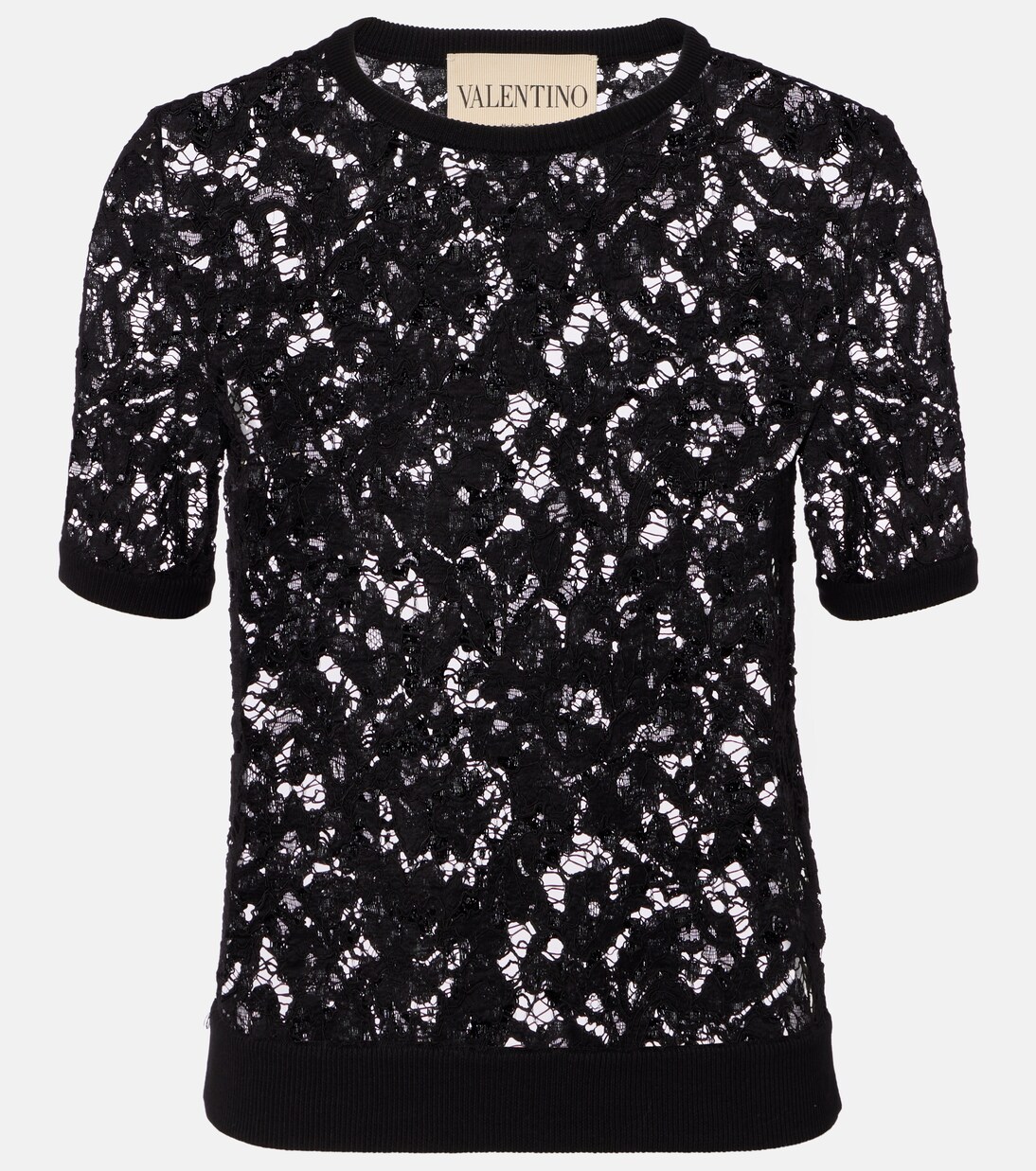 Floral lace top | Valentino
