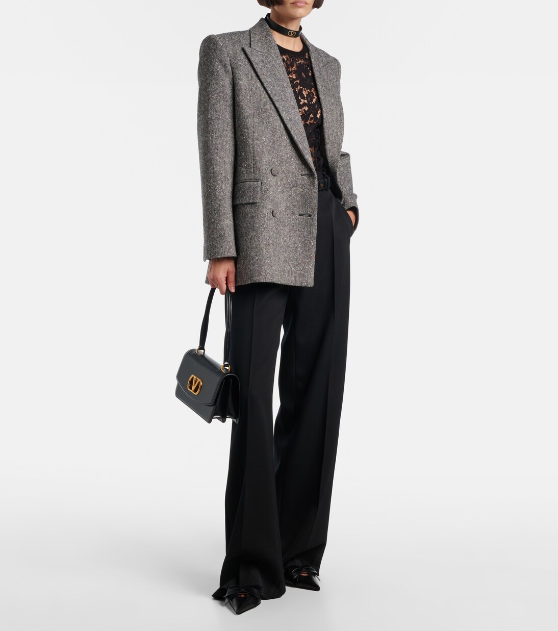 Floral lace top | Valentino