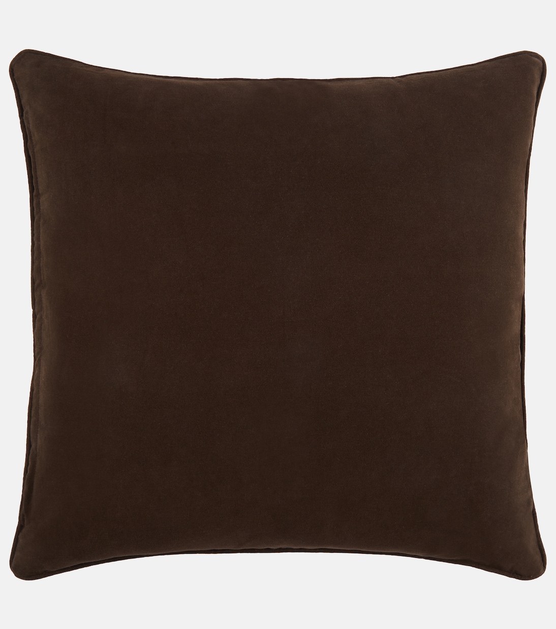 Cotton and silk velvet cushion | Les-Ottomans