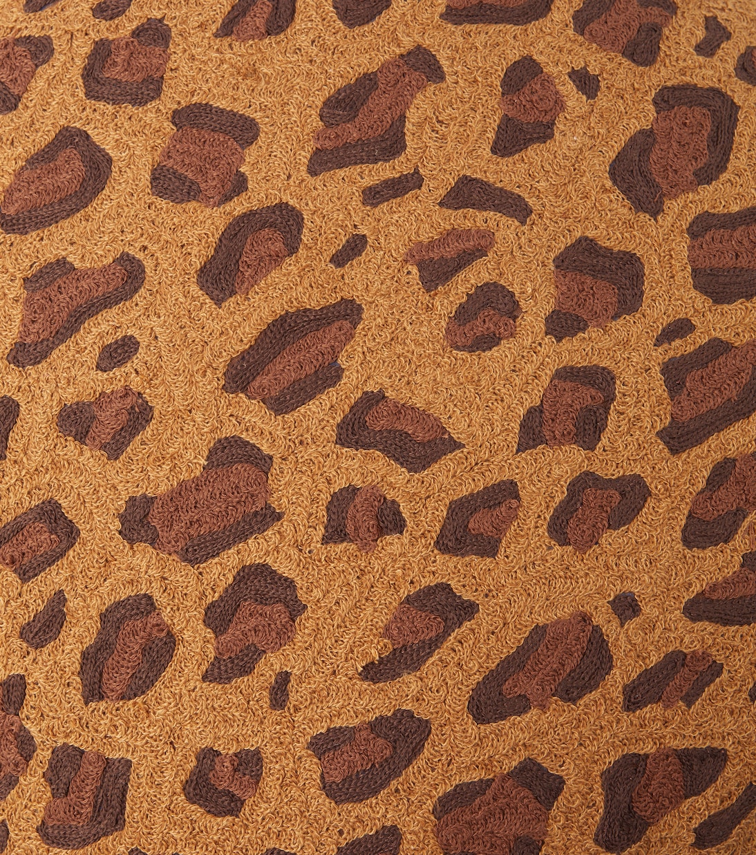 Cotton and silk velvet cushion | Les-Ottomans