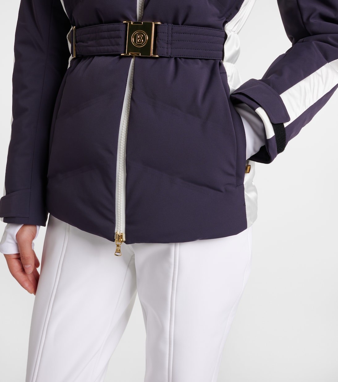 Giacca da sci Kira con cappuccio e cintura | Bogner