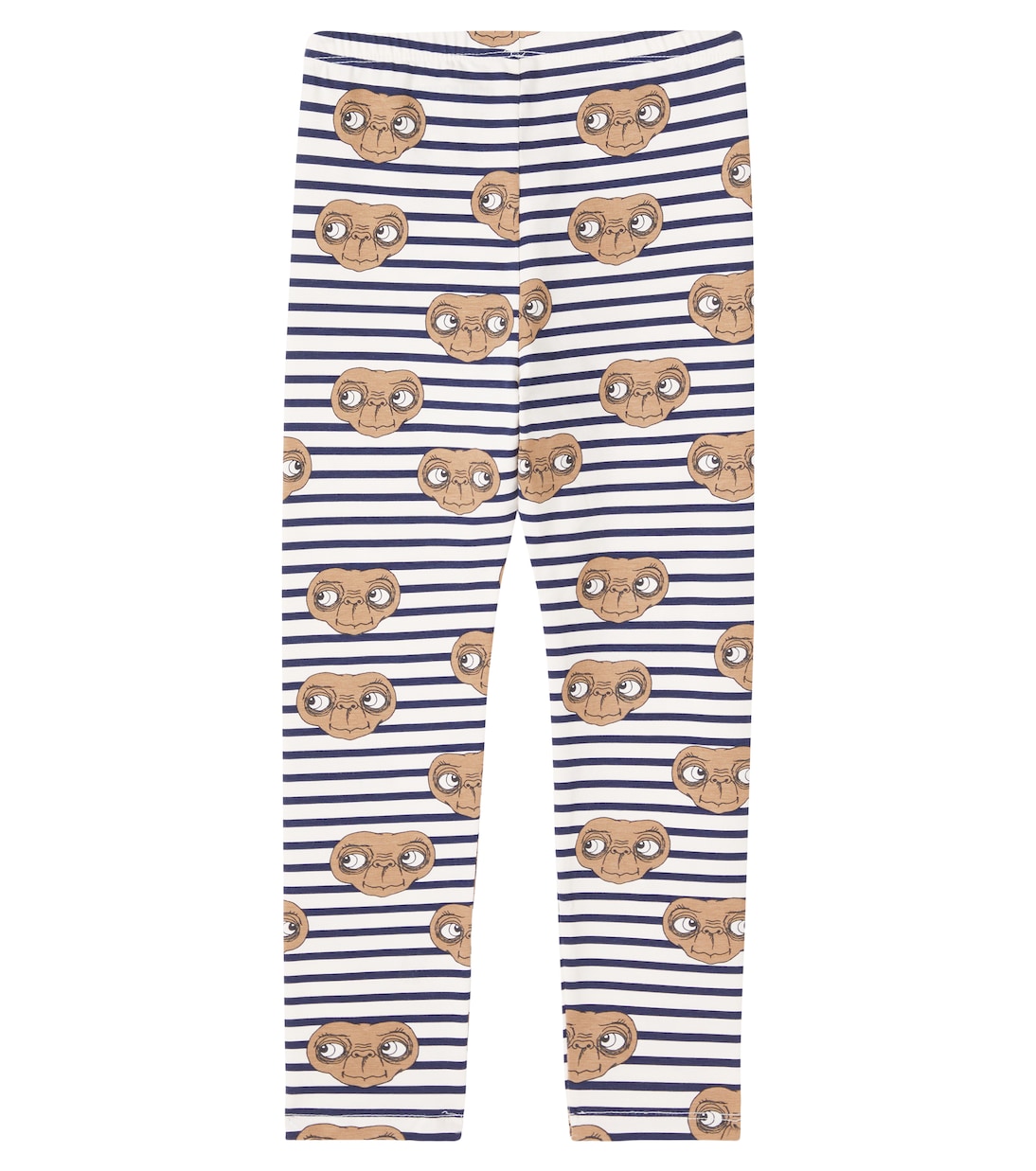 x E.T. cotton-blend jersey leggings | Mini Rodini