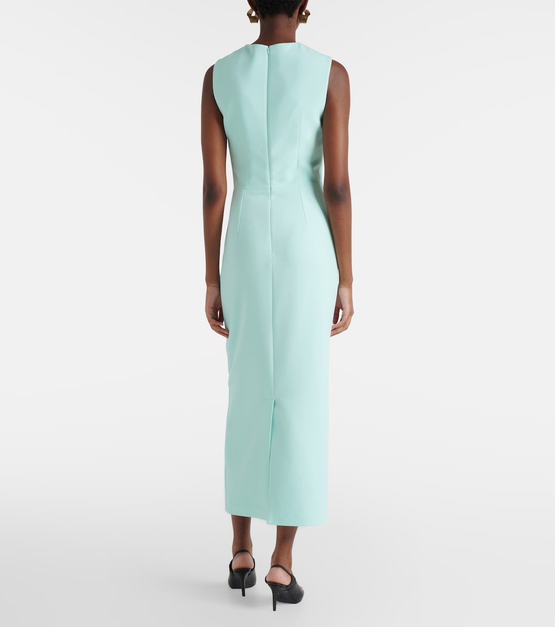 Jodi crêpe midi dress | Safiyaa