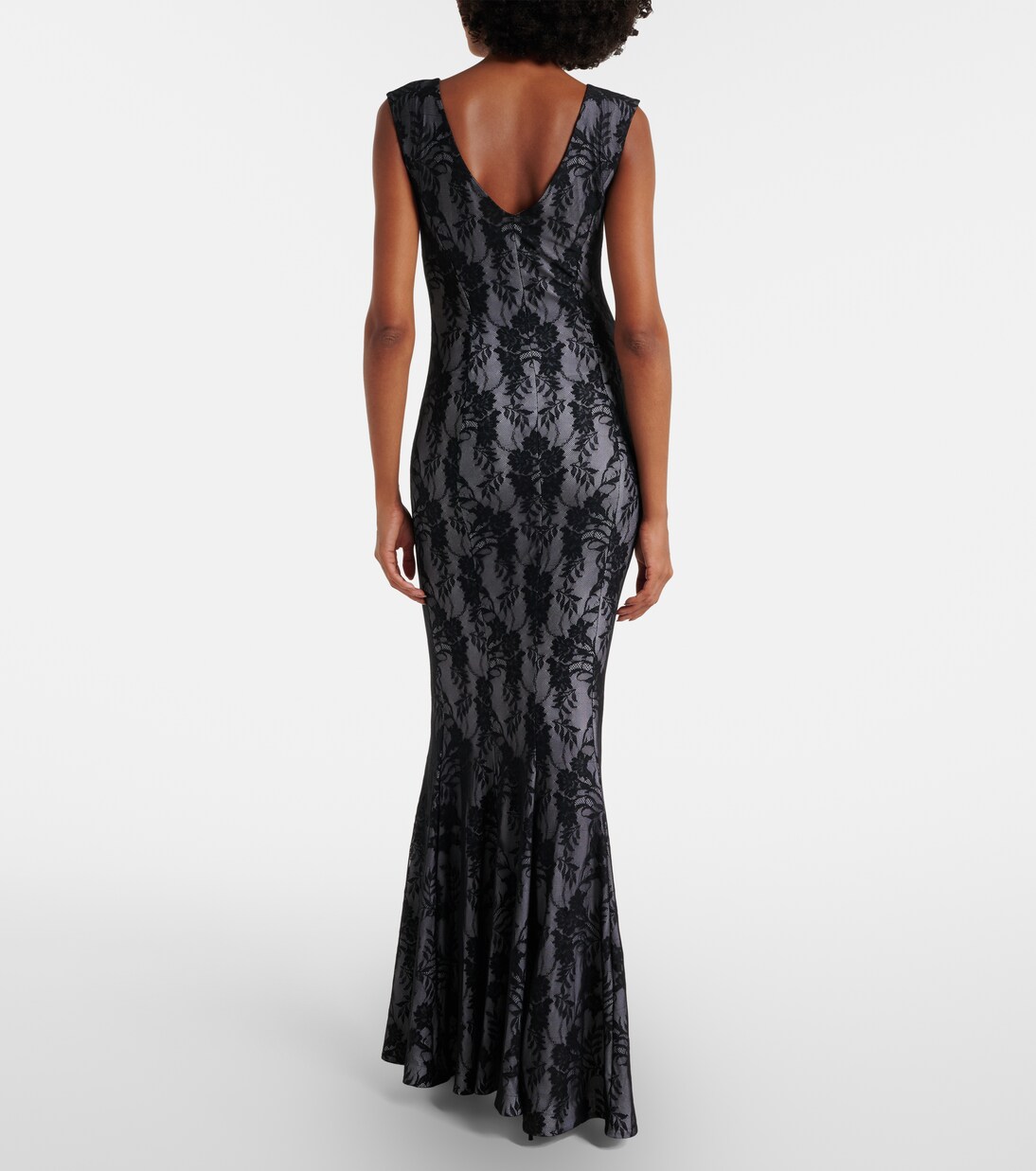Grace lace gown | Norma Kamali