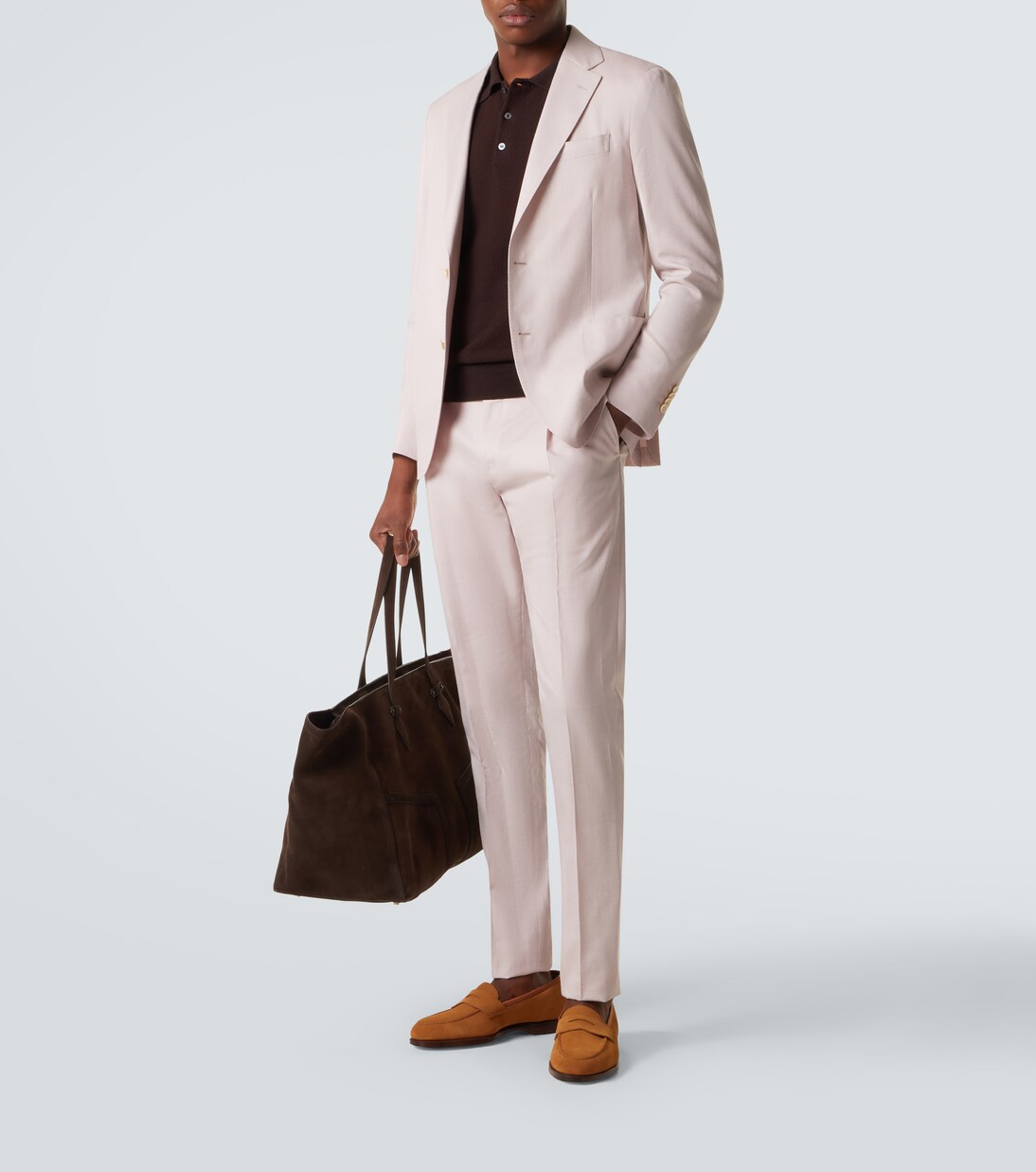 Bradley II suede loafers | George Cleverley