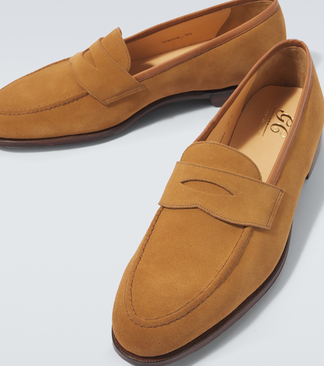 Bradley II suede loafers | George Cleverley